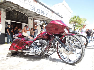 Poker Run 2012 photo - Duval Street, Key West
